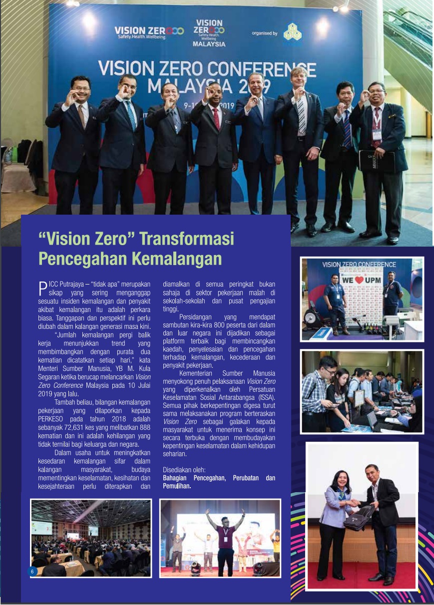 "Vision Zero" transformasi pencegahan kemalangan